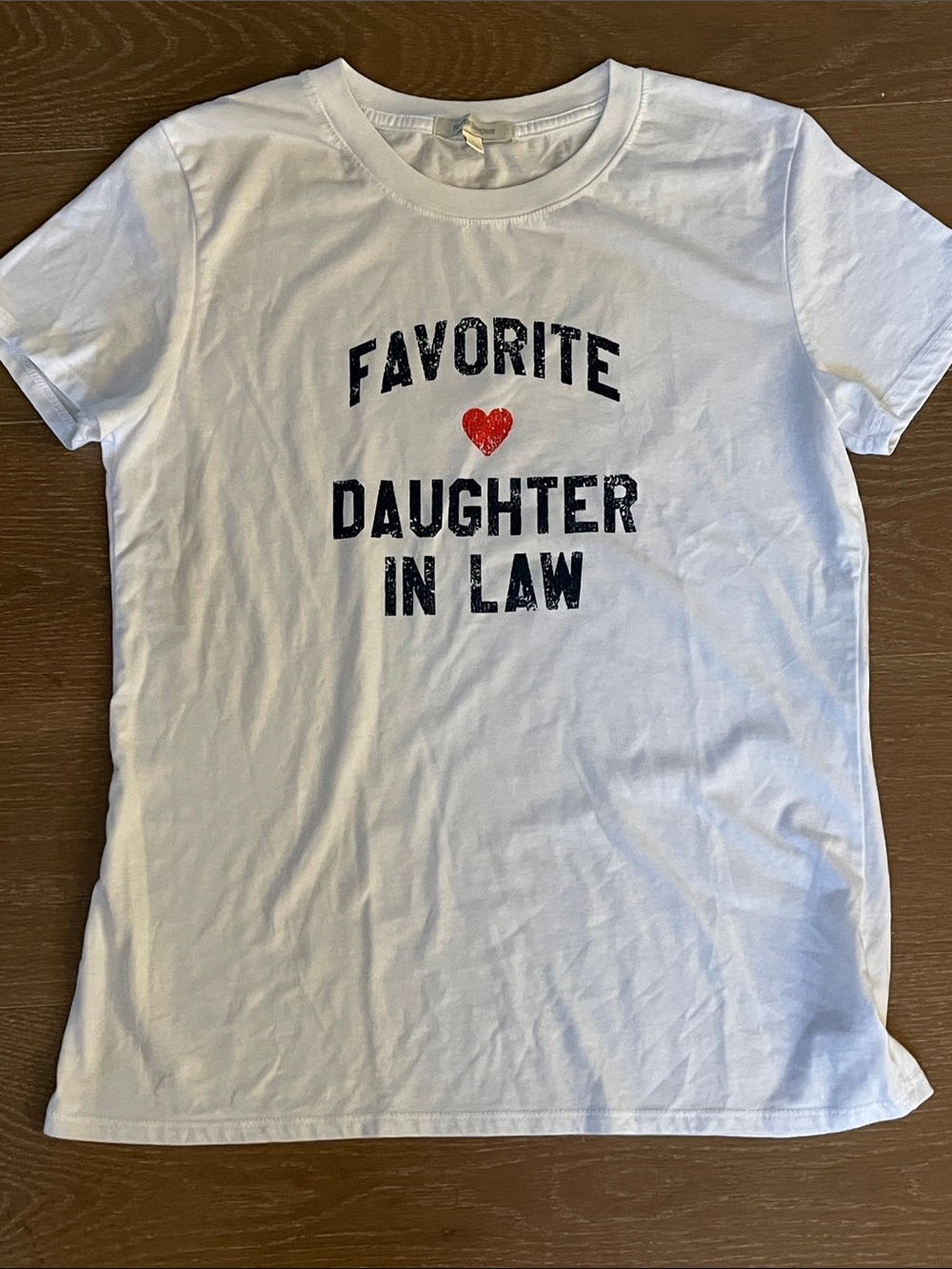 Favorite Daughter Daughter In Law White Tee size medium
